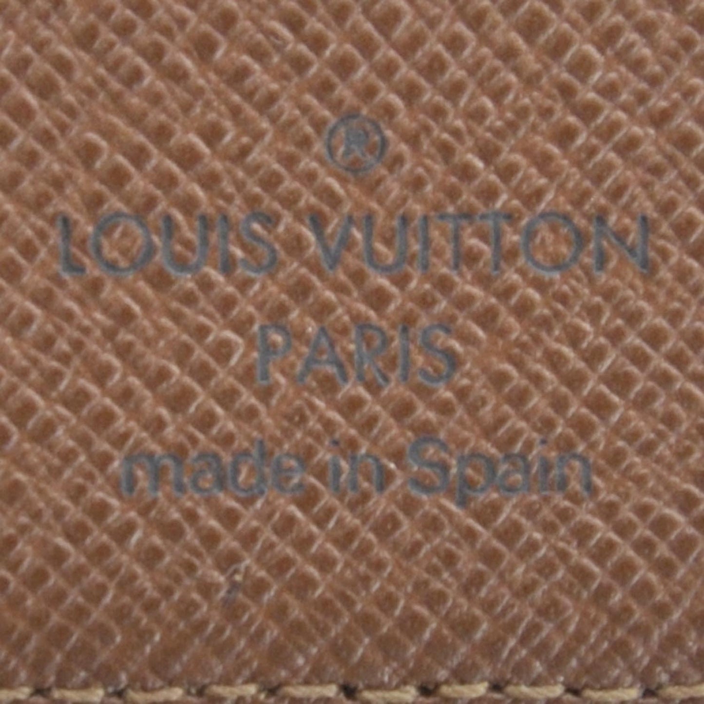 Monogram Pocket Agenda Cover