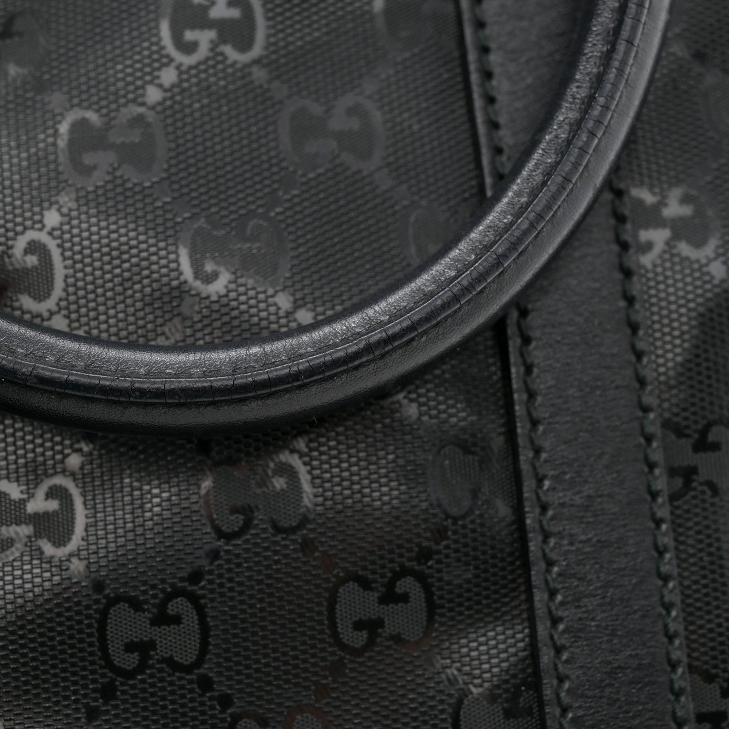 Gucci Imprime Monogram Medium Joy Tote Bag Black 12 of 13