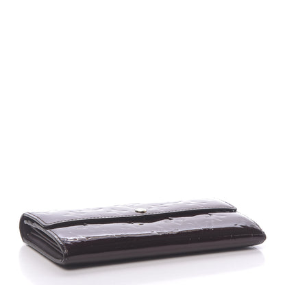 Louis Vuitton Vernis Sarah Wallet Amarante 4 of 9