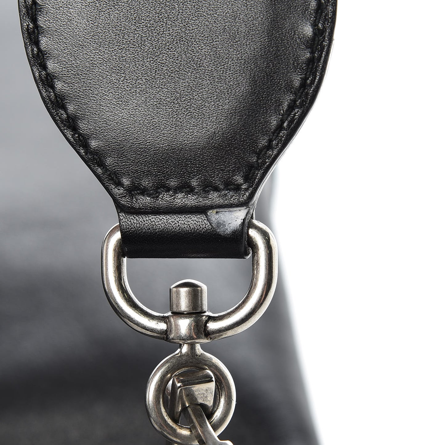 Calfskin Web Small Dionysus Hobo Black