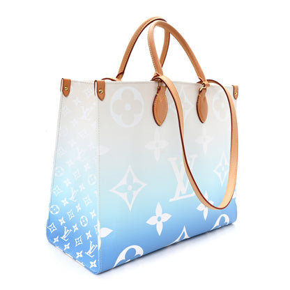 Louis Vuitton Monogram Giant By The Pool Onthego GM Blue 3 of 9