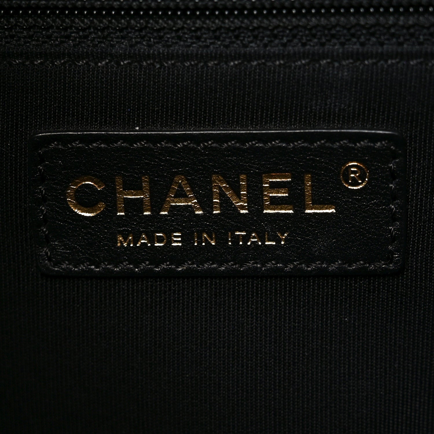 Chanel Calfskin Cerf Executive Shopper Tote Black 6 of 10