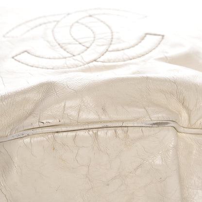 Chanel Lambskin Large Rock and Chain Hobo White 12 of 14