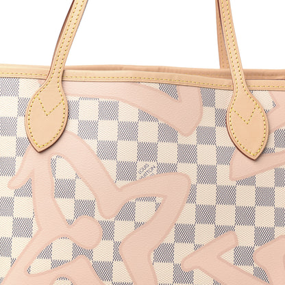 Louis Vuitton Damier Azur Tahitienne Neverfull MM 11 of 11