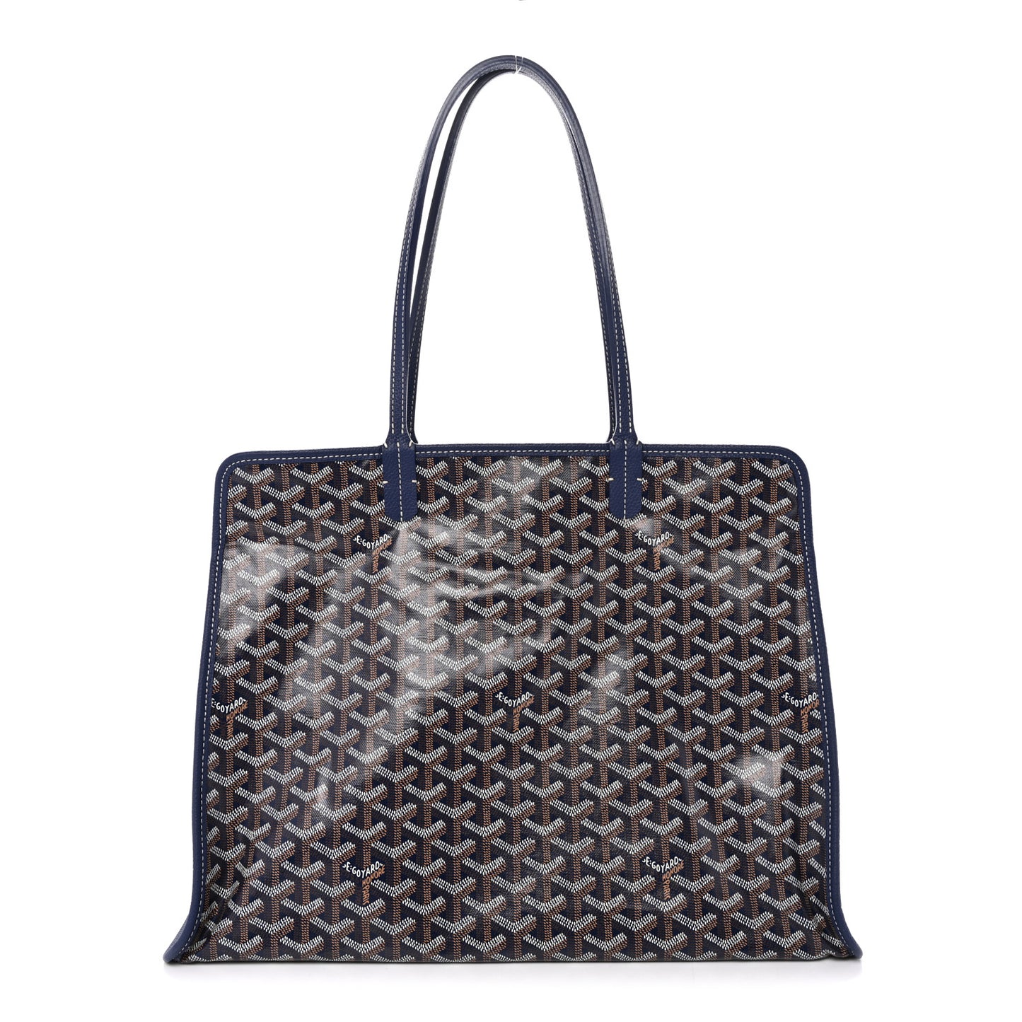 Goyardine Sac Hardy Pet Carrier PM Navy