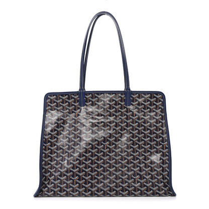 Goyard Goyardine Sac Hardy Pet Carrier PM Navy 1 of 12