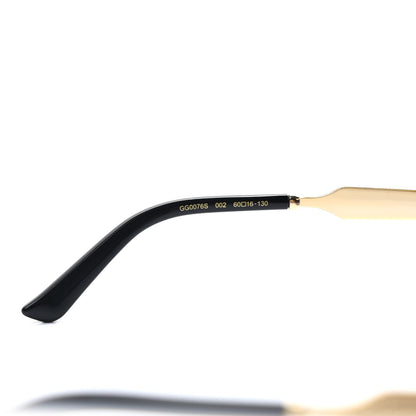 Gucci Acetate Oversized Butterfly Sunglasses GG 0076S Black 8 of 9