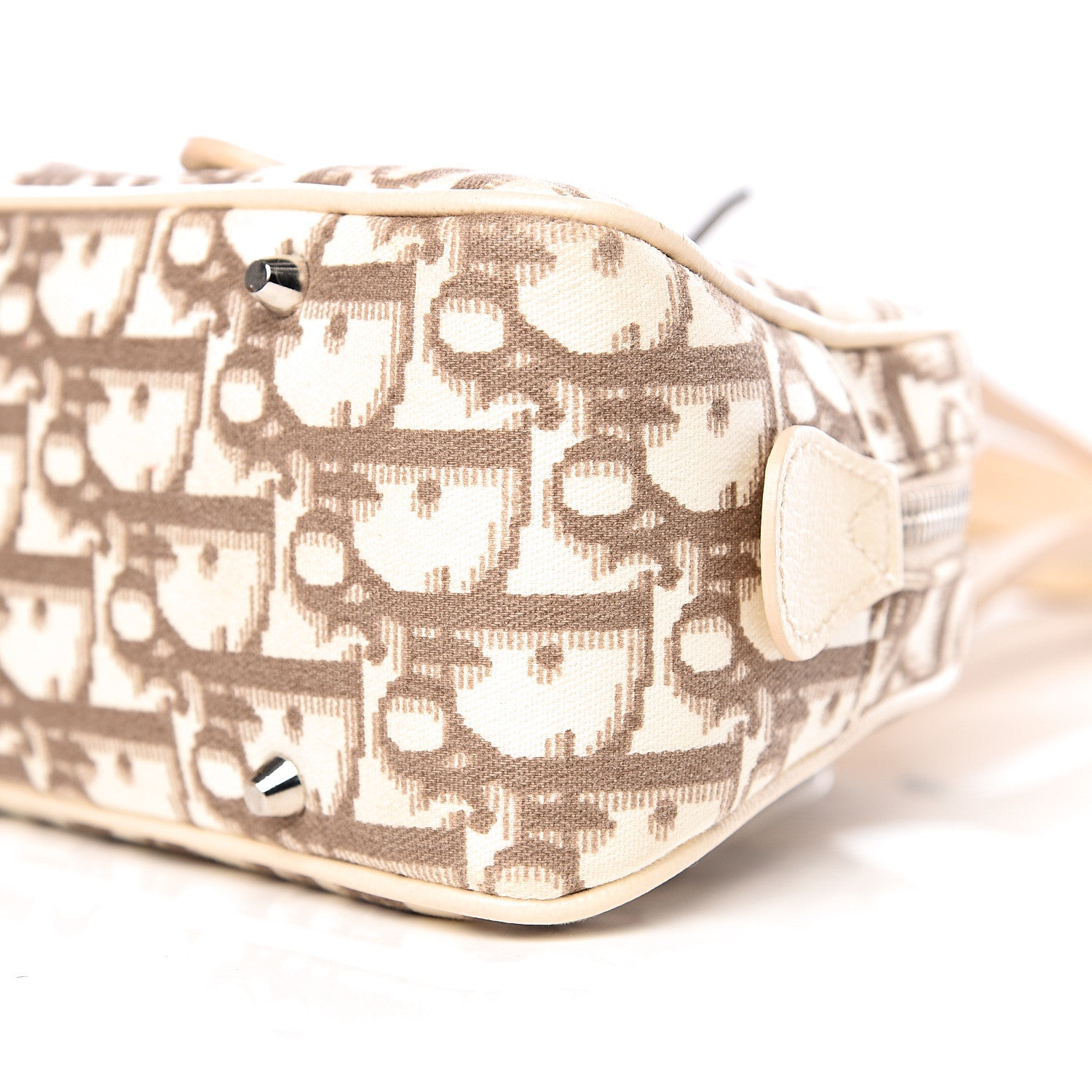 Christian Dior Monogram Vintage Flowers Small Bowler Beige 11 of 12