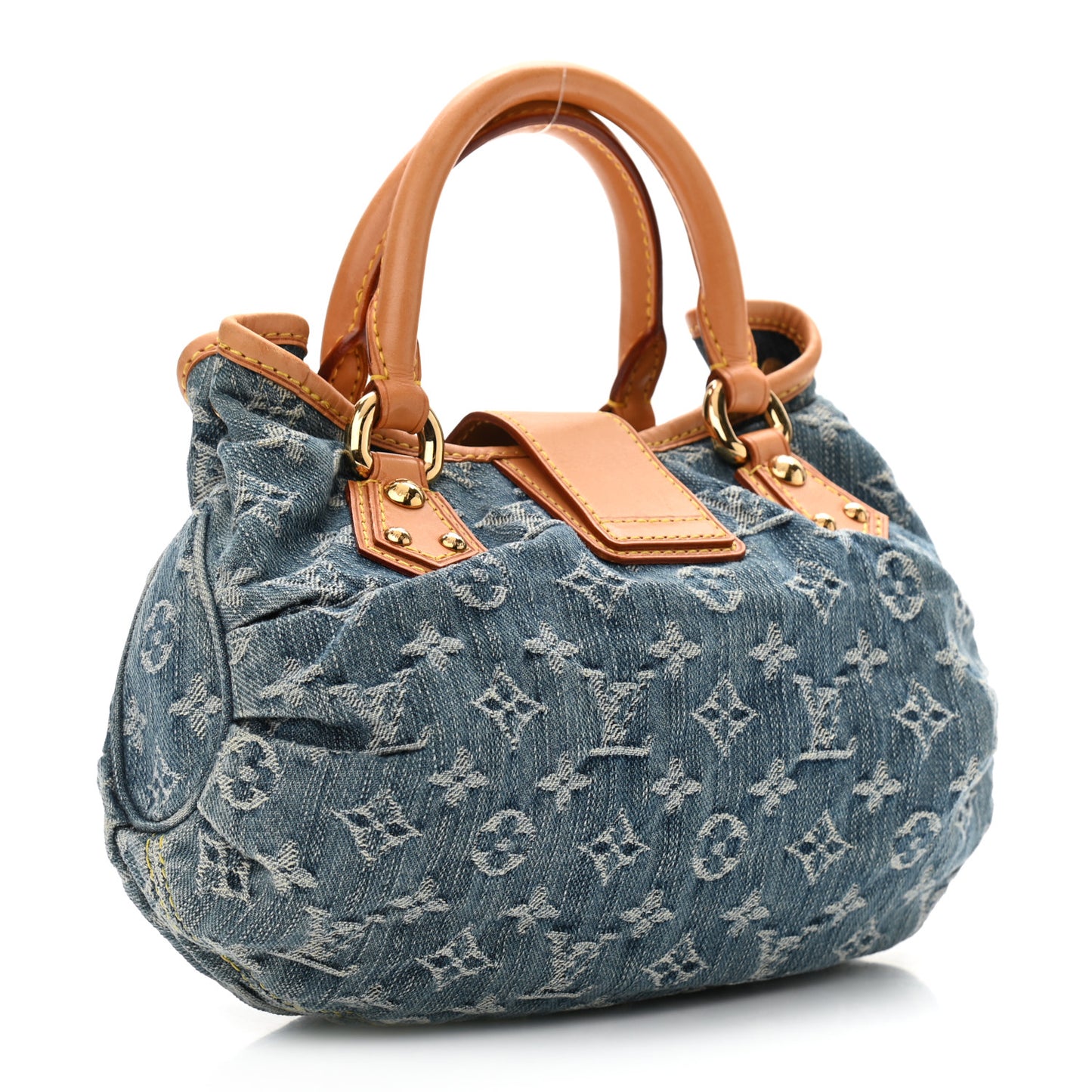 Monogram Denim Pleaty Blue
