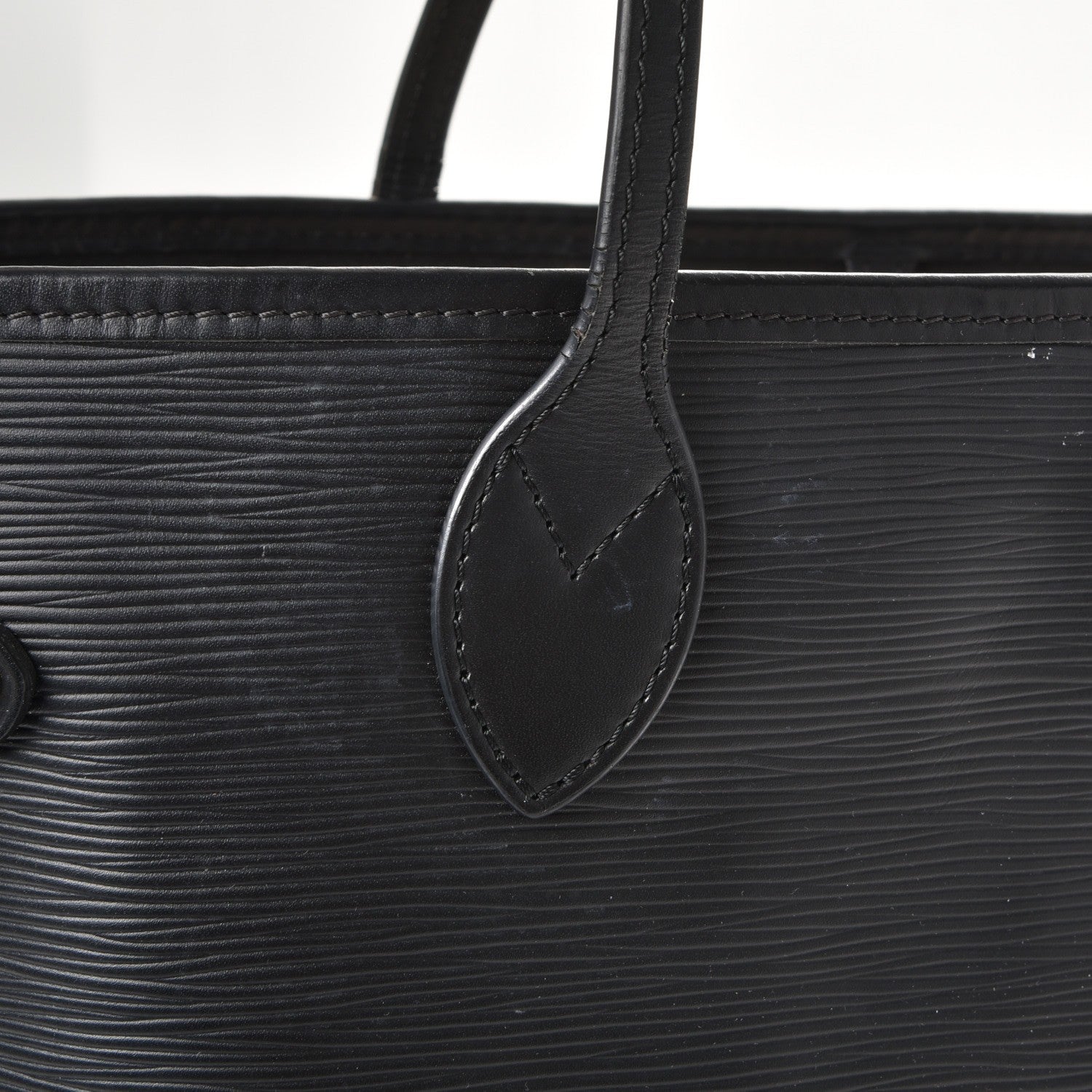 Louis Vuitton Epi Neverfull MM Black 14 of 20