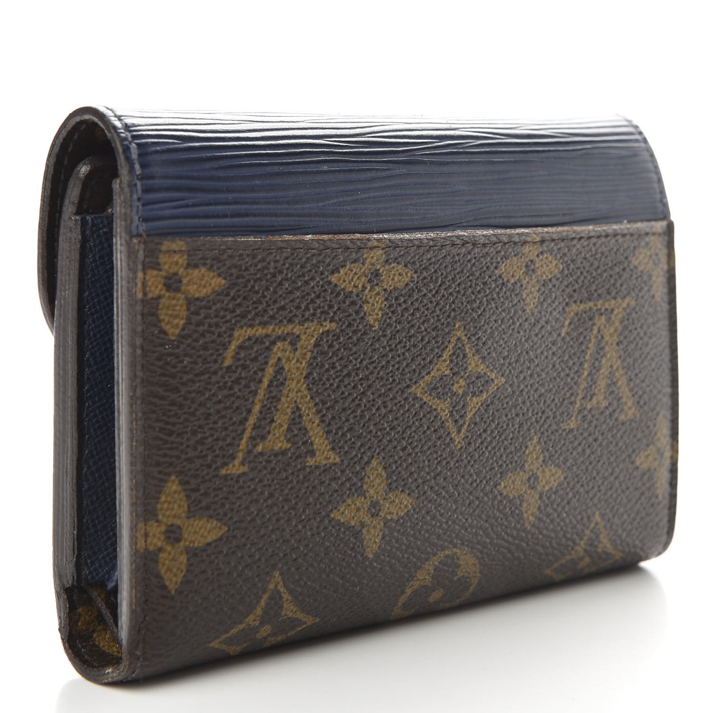 Epi Monogram Marie-Lou Compact Wallet Indigo
