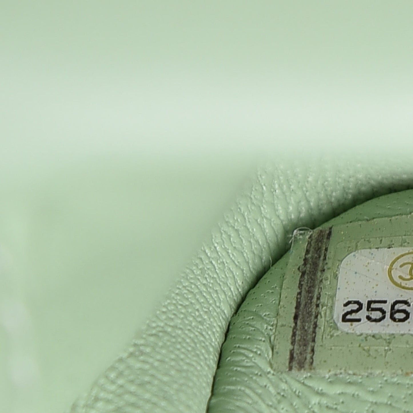 Sequin Mini Waterfall Flap Green Light Green Yellow