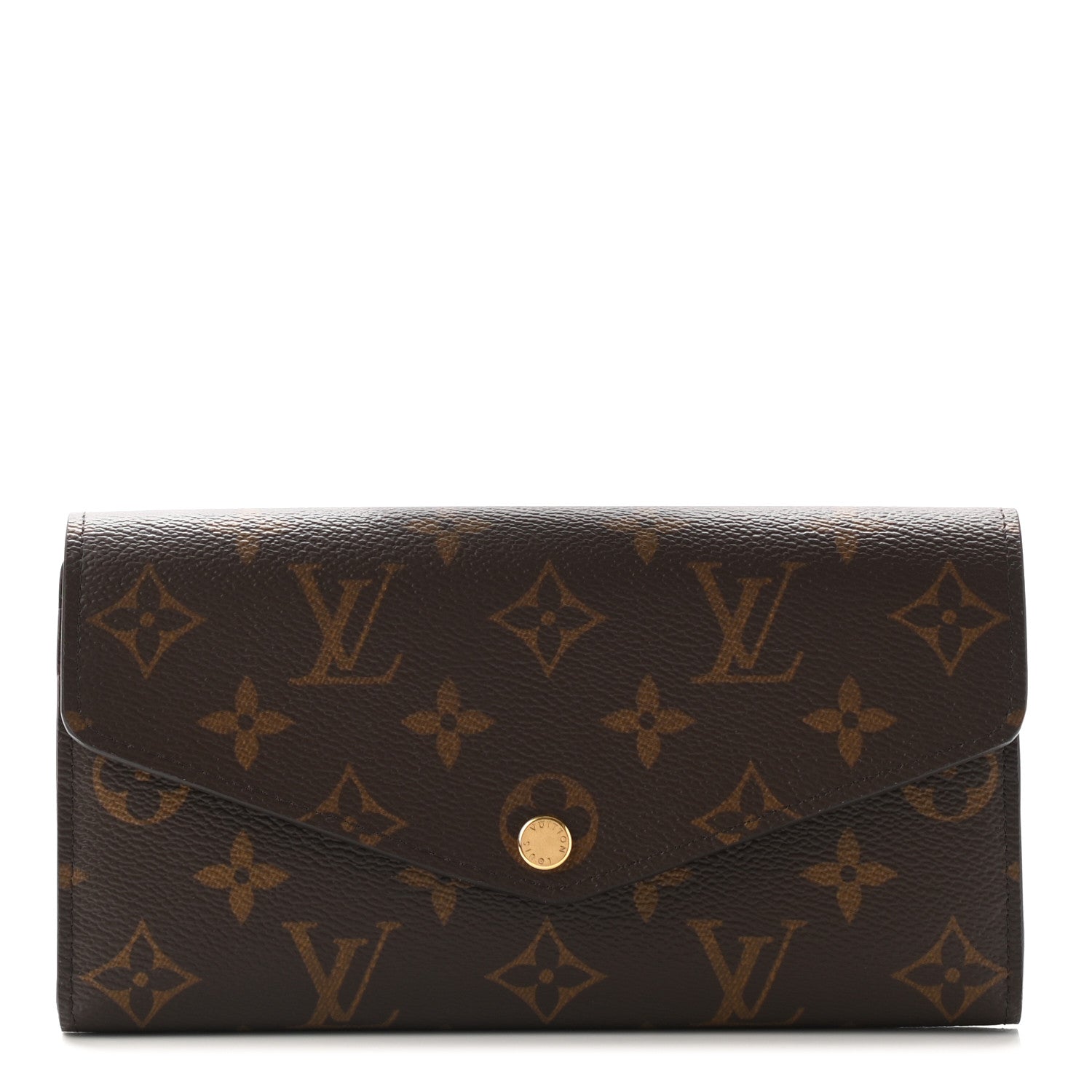 Louis Vuitton Monogram Sarah Wallet NM Coquelicot 1 of 8