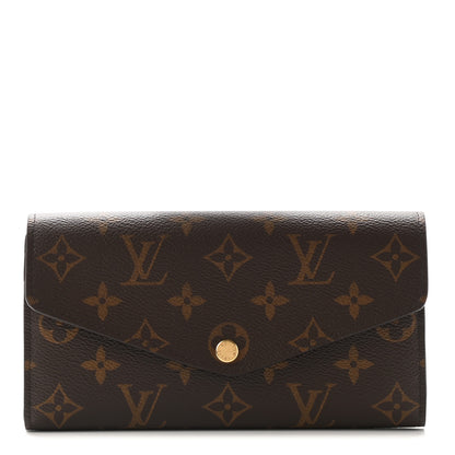 Louis Vuitton Monogram Sarah Wallet NM Coquelicot 1 of 8