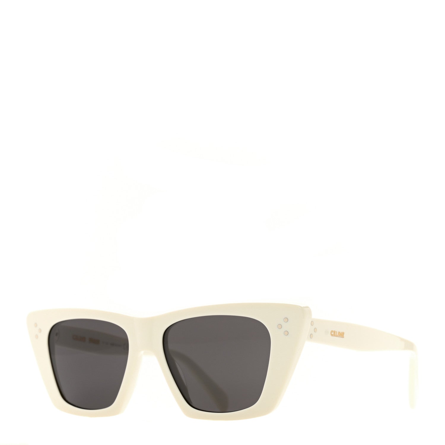 Celine Acetate Cat Eye Sunglasses CL40187I White 1 of 7