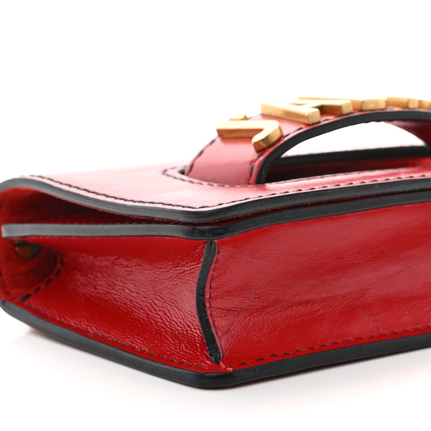 Christian Dior Calfskin Mini J'Adior Chain Flap Bag Spicy Red 7 of 8