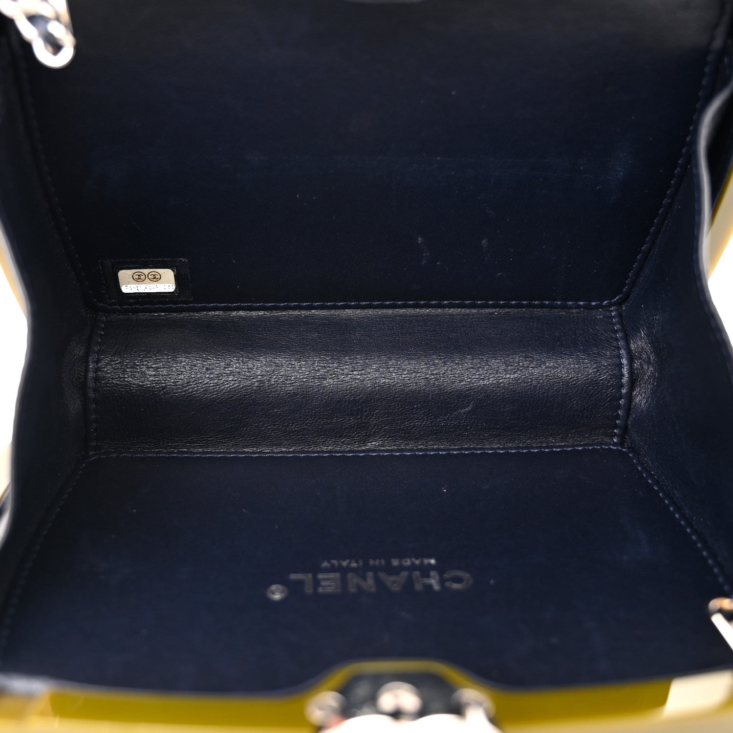 Chanel Acryllic Feministe Maize Feminine Box Clutch Green 5 of 10