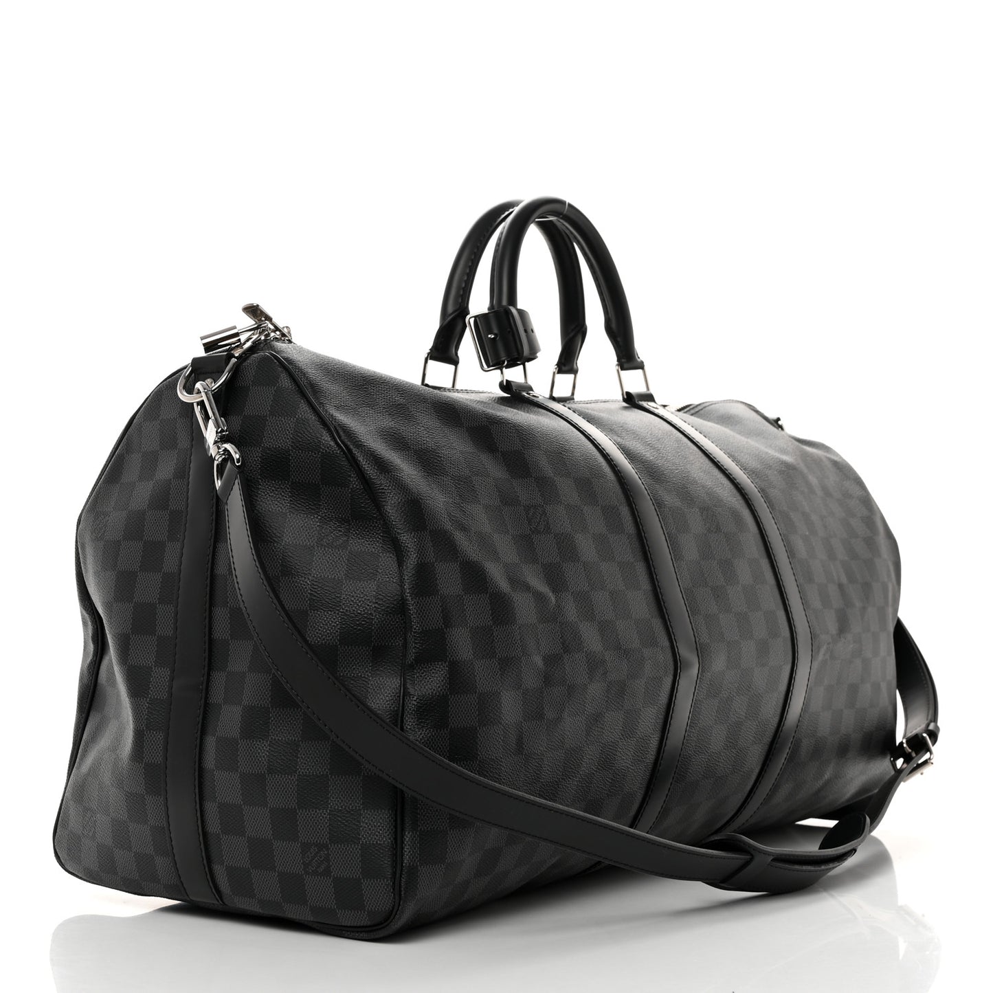 Damier Graphite Keepall Bandouliere 55