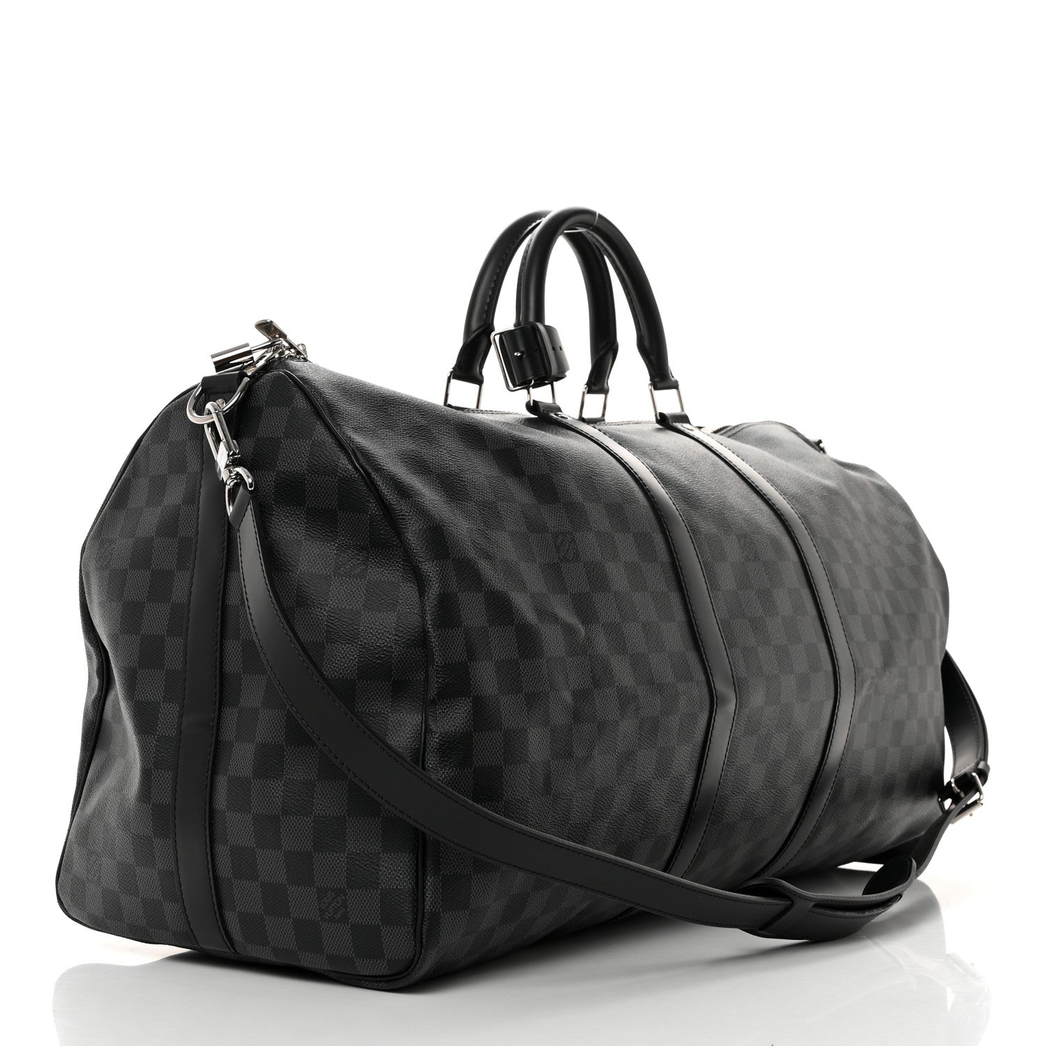 Louis Vuitton Damier Graphite Keepall Bandouliere 55 2 of 12