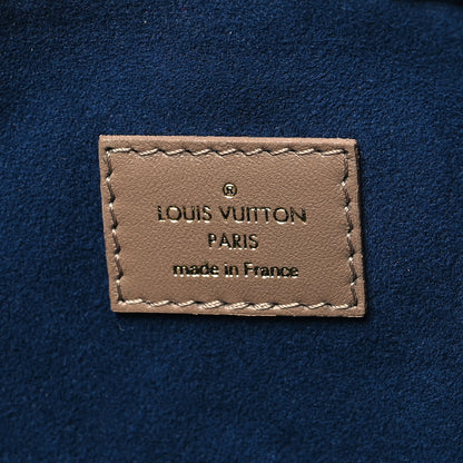 Louis Vuitton Lambskin Embossed Monogram Coussin MM Taupe 8 of 11