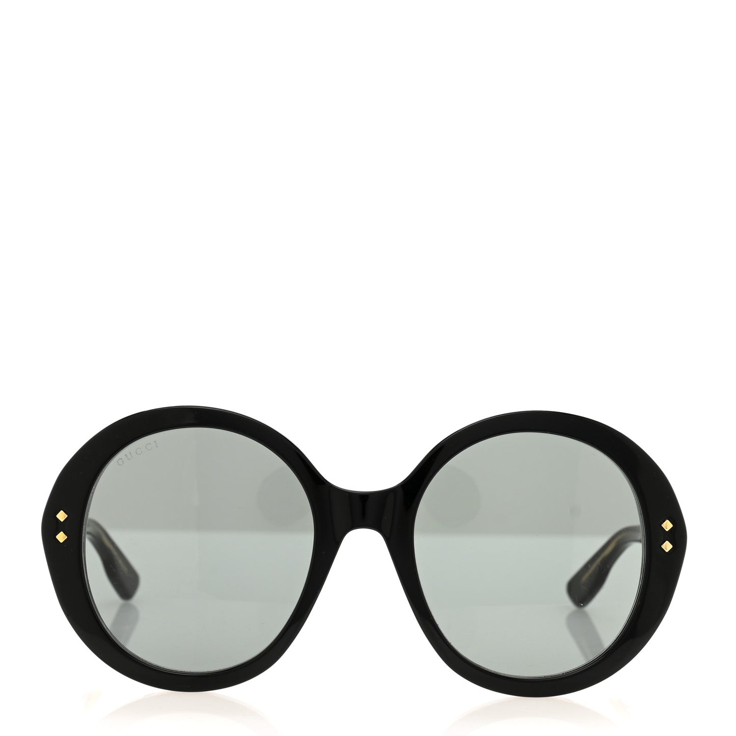 Acetate Round Sunglasses GG1081S Black