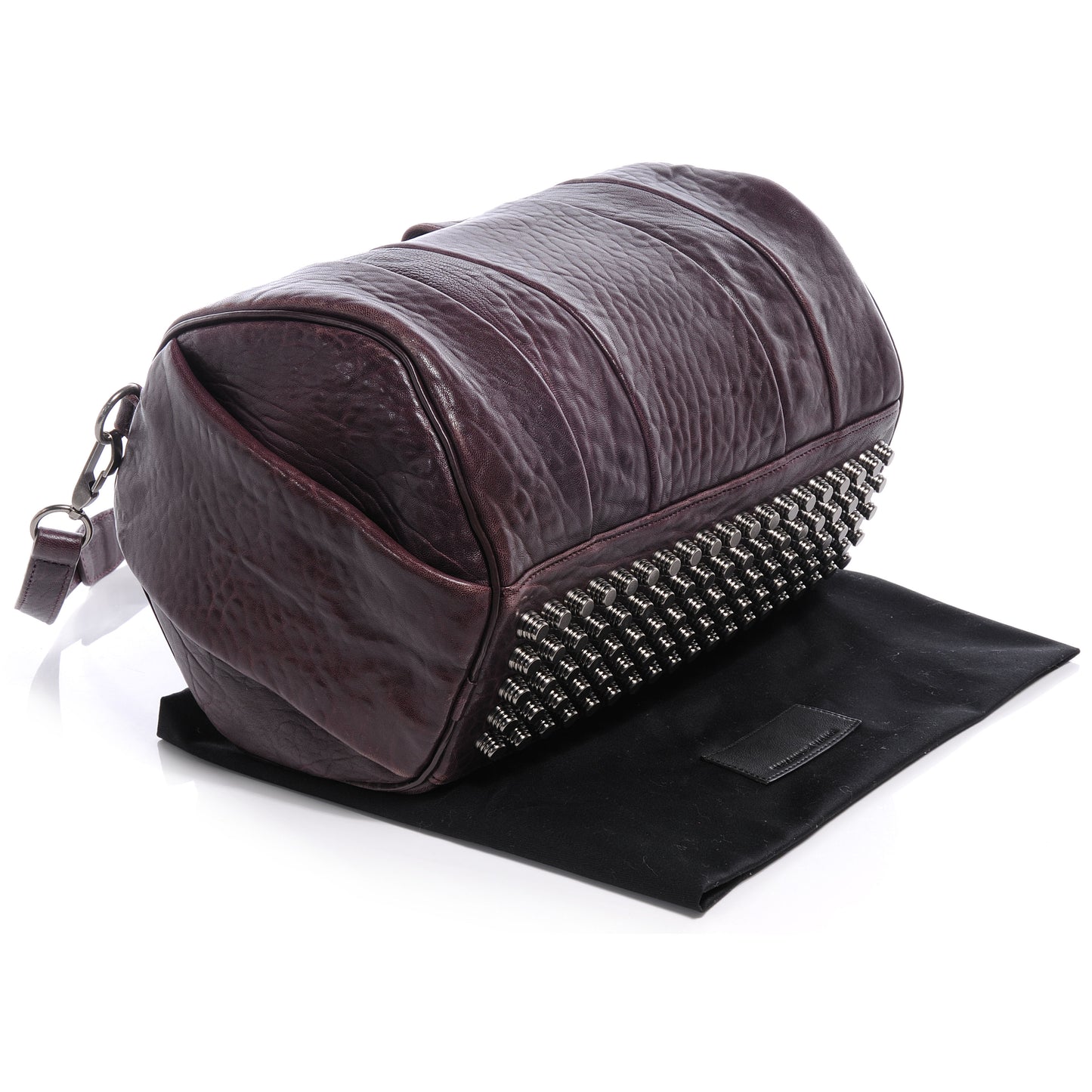 Pebbled Lambskin Rocco Iodine