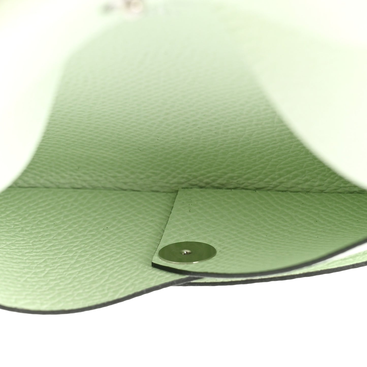 Epsom Calvi Card Case Vert Fizz