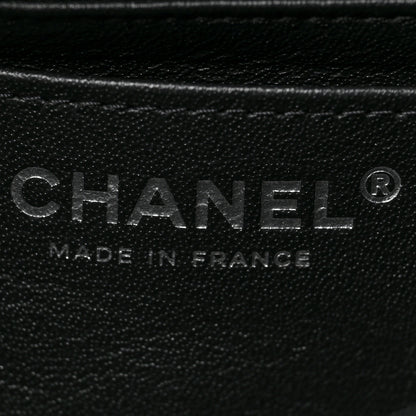 Chanel Lambskin Quilted Mini Rectangular Flap So Black 6 of 10
