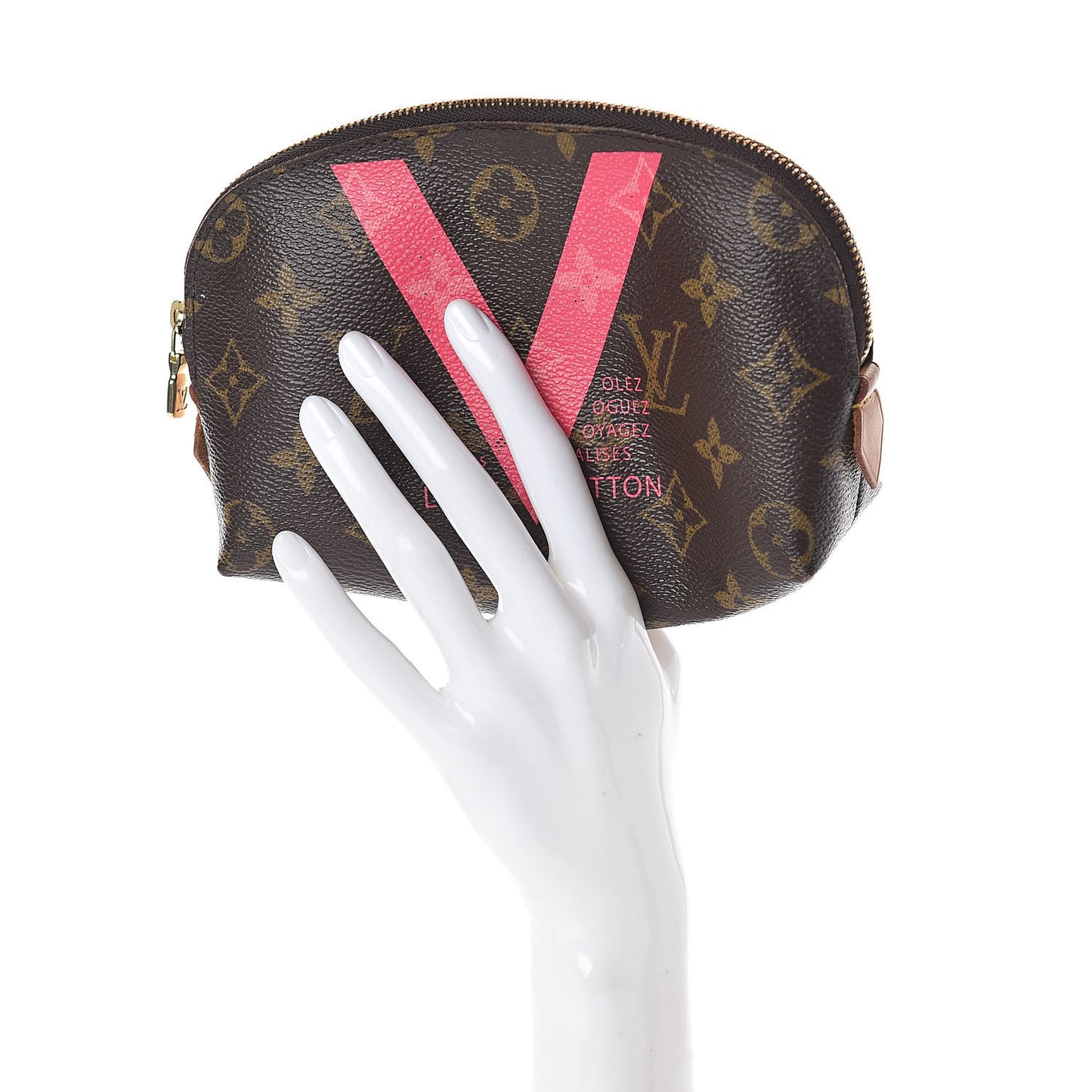 Monogram V Cosmetic Pouch Grenade