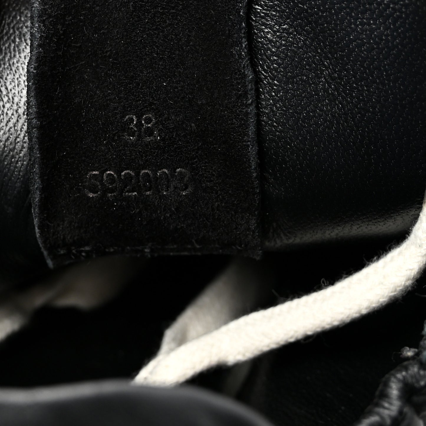 Nylon Suede Ballet Runner Sneakers  38 Black