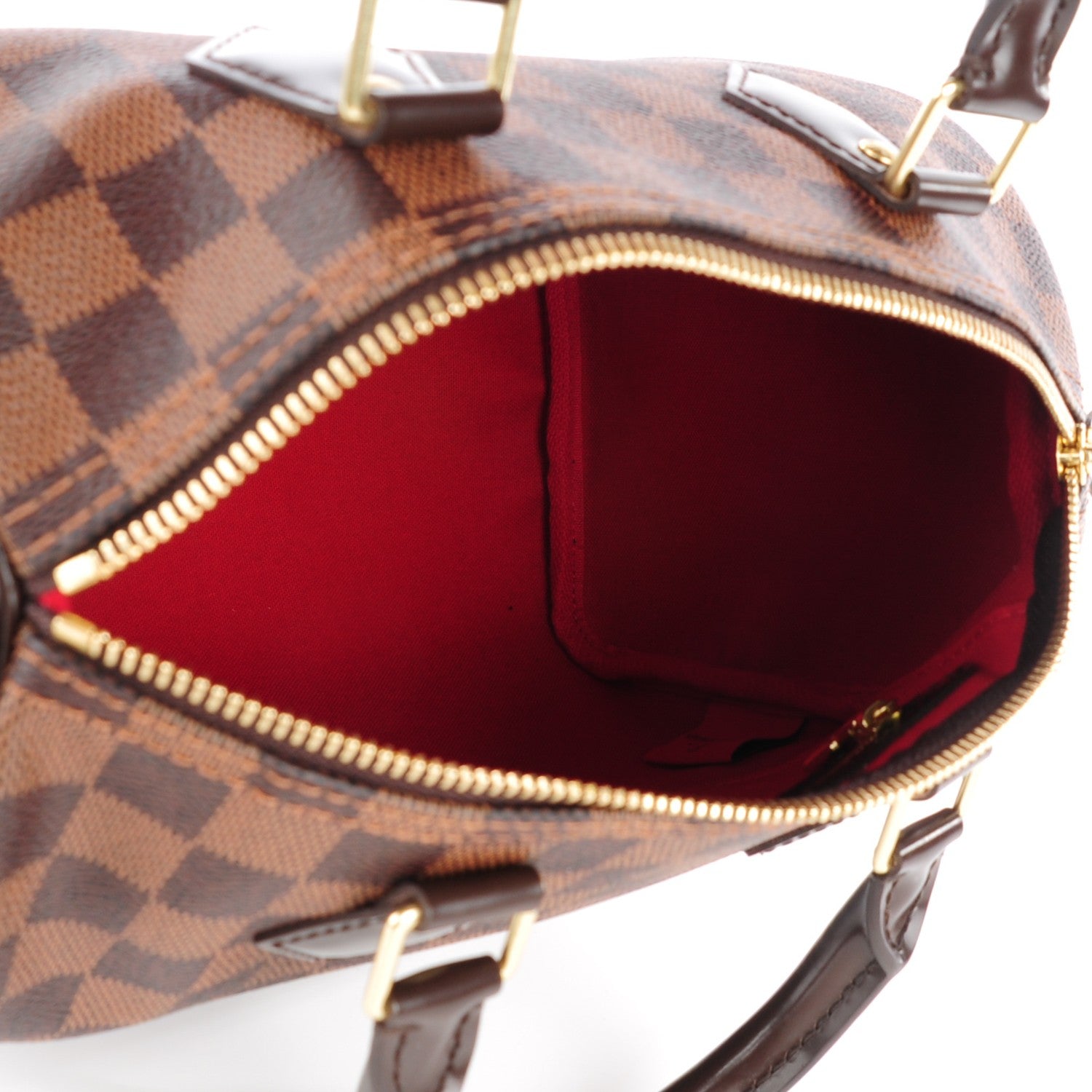 Louis Vuitton Damier Ebene Speedy 25 5 of 9
