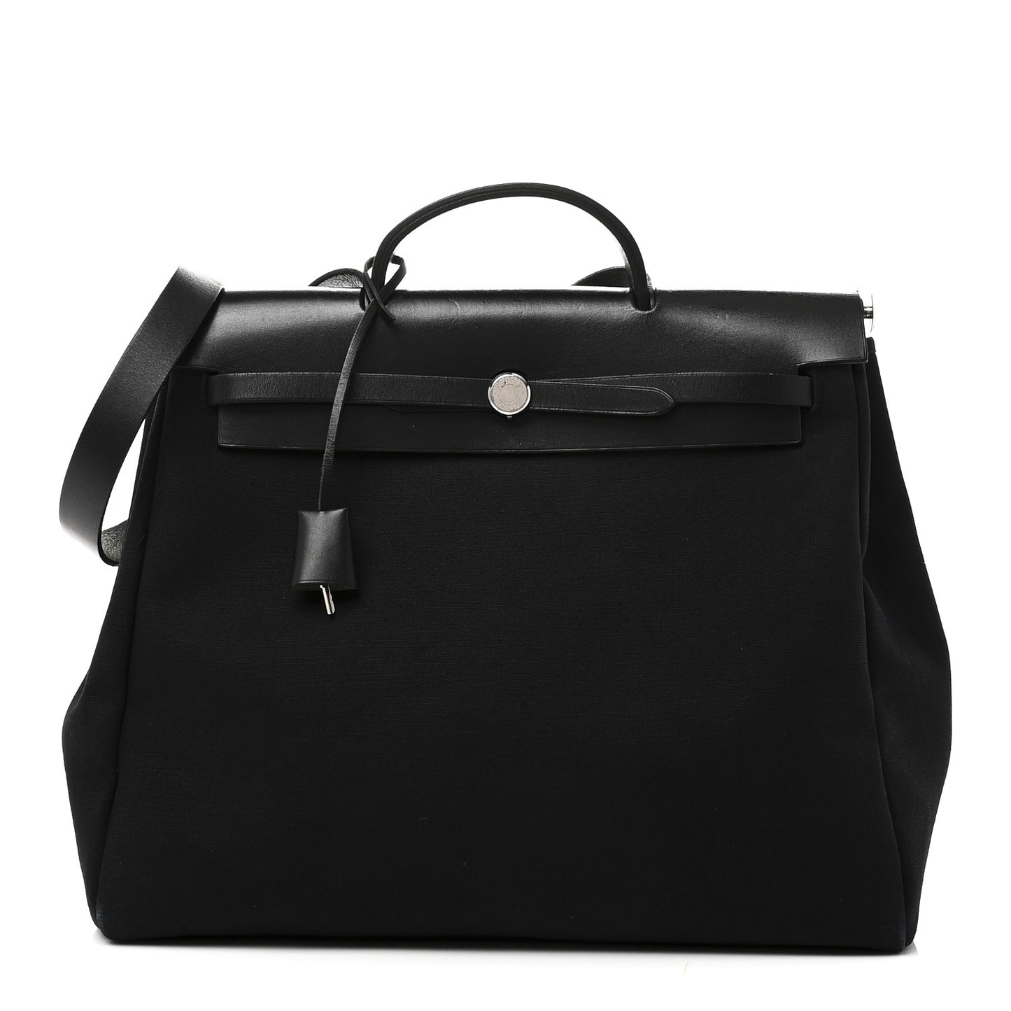 Toile Vache Calfskin Herbag 39 MM Black