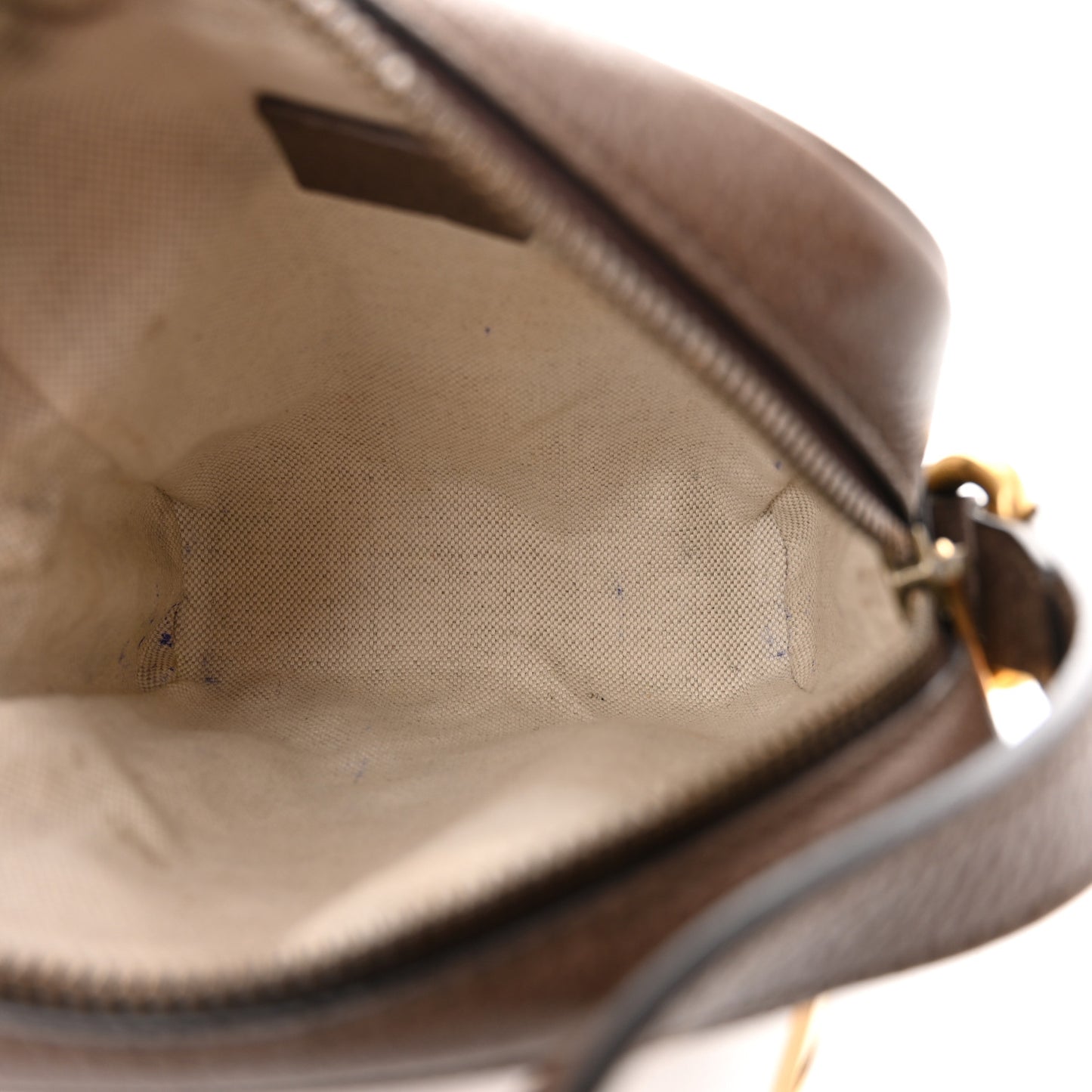GG Supreme Monogram Web Mini Ophidia Messenger Brown
