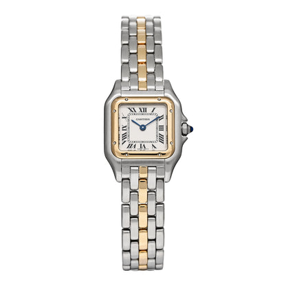 Cartier Stainless Steel 18K Yellow Gold 22mm Panthere Quartz Watch 1 of 4