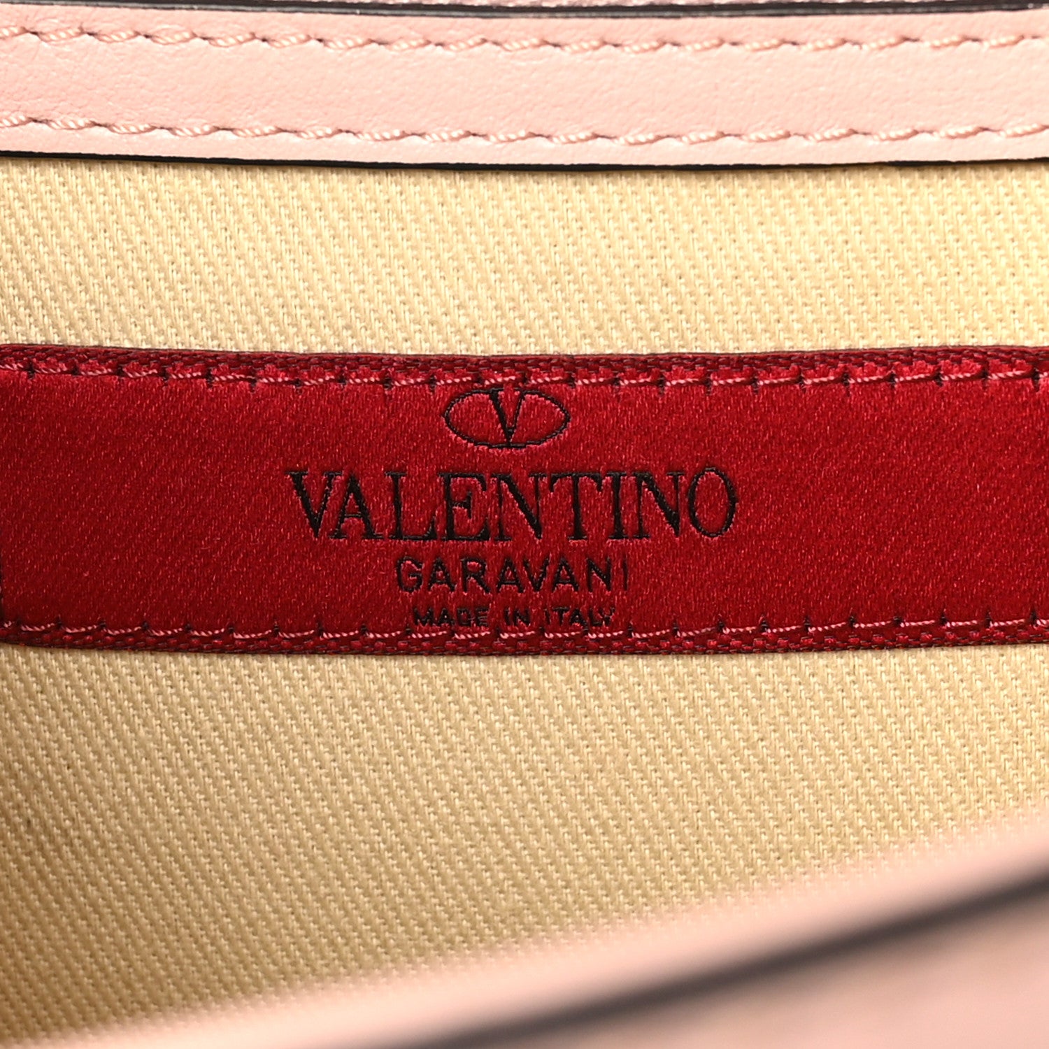 Valentino Garavani Vitello Medium Glam Lock Rockstud Flap Water Rose 6 of 10