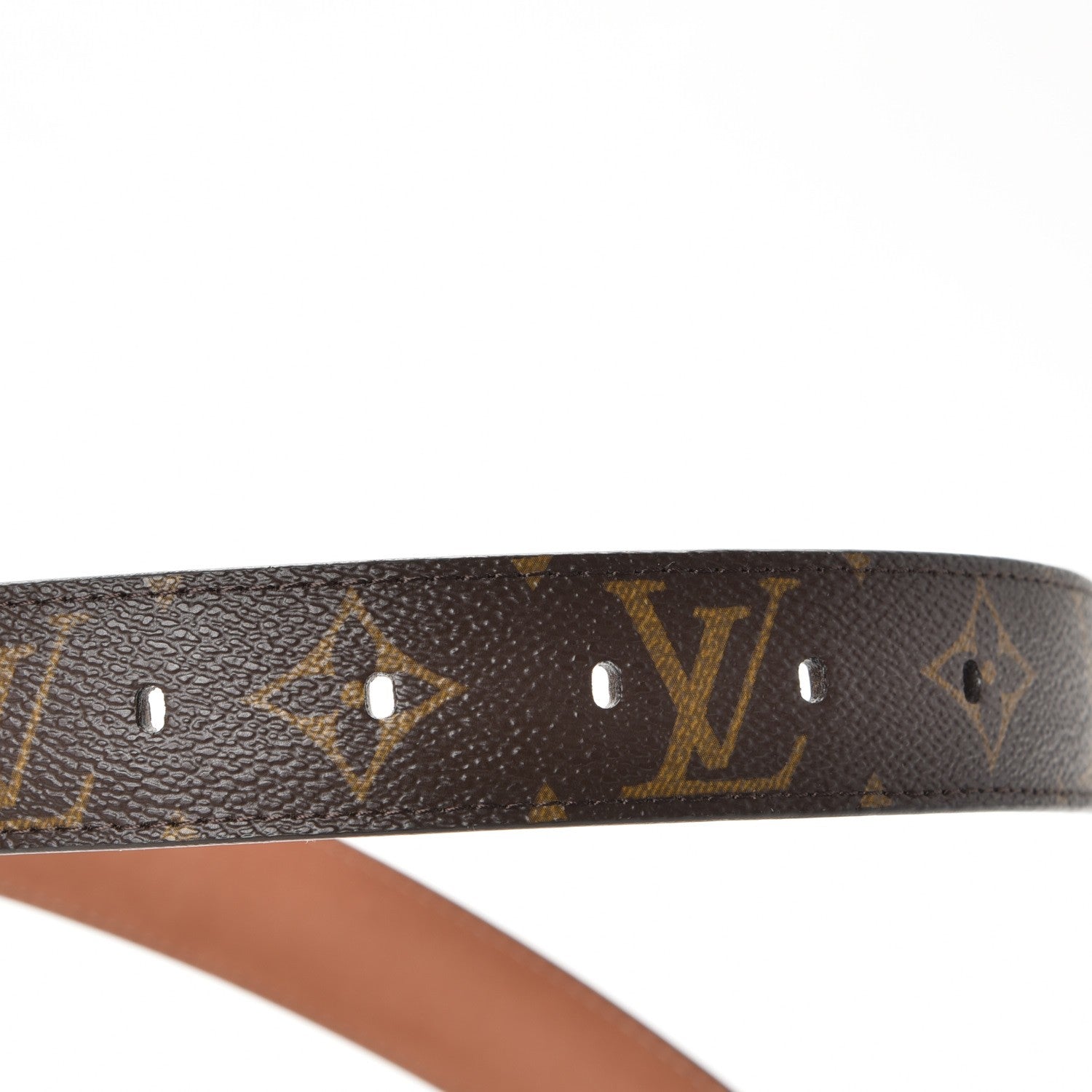 Louis Vuitton Monogram Ellipse Belt 85 34 5 of 9