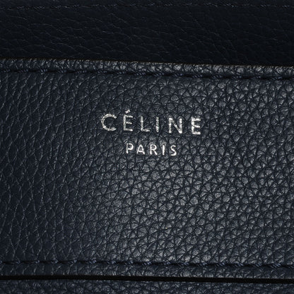 Celine Drummed Calfskin Mini Luggage Orage 5 of 9