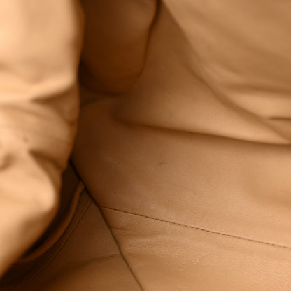 Bottega Veneta Nappa Maxi Intrecciato The Pouch Oversized Clutch Almond 11 of 18