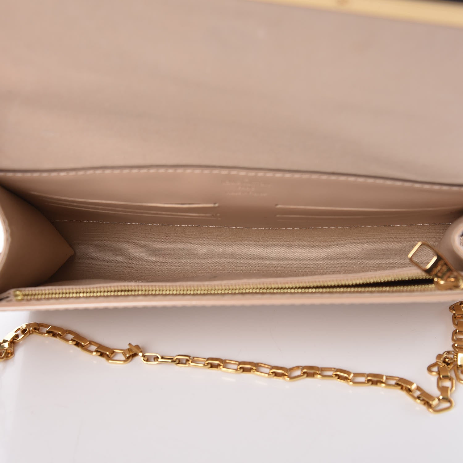 Louis Vuitton Vernis Ana Clutch Dune 5 of 15