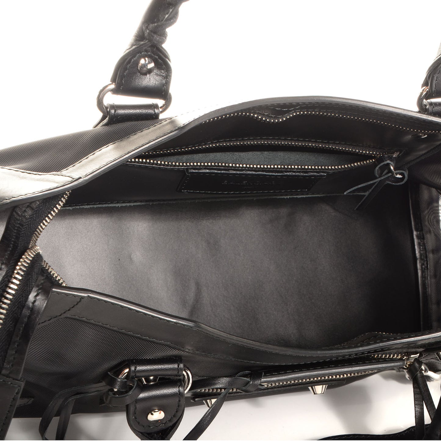 Calfskin Mesh City Black