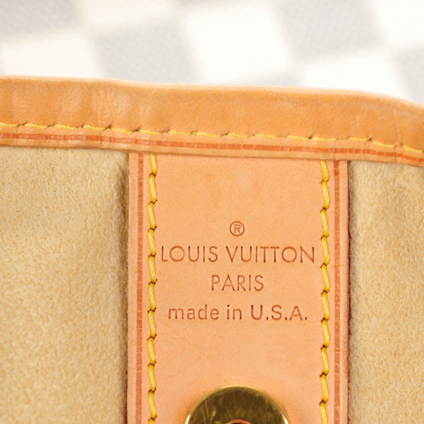 Damier Azur Galliera GM