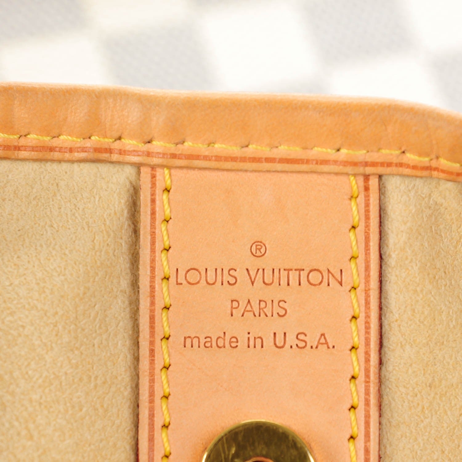Louis Vuitton Damier Azur Galliera GM 6 of 9