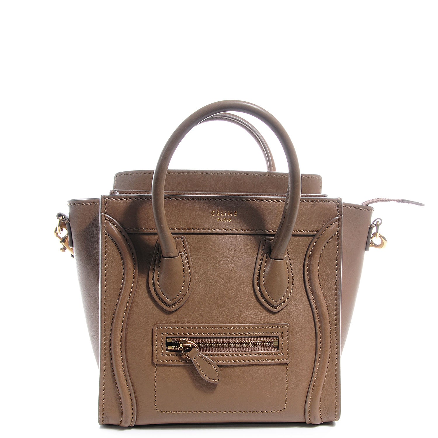 Celine Smooth Calfskin Nano Camel 1 of 8