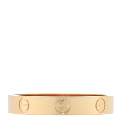 Cartier 18K Pink Gold 3.5mm LOVE Wedding Band Ring 60 9 3 of 4