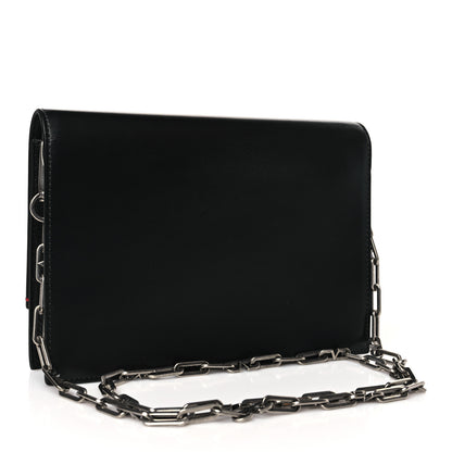 Valentino Garavani Silk Satin Small VCase Shoulder Bag Black 3 of 8