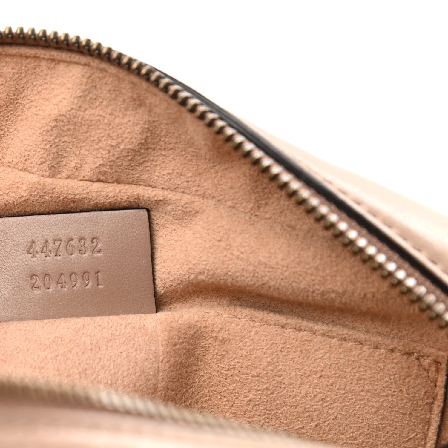 Gucci Calfskin Matelasse Small GG Marmont Chain Shoulder Bag Porcelain Rose 7 of 10