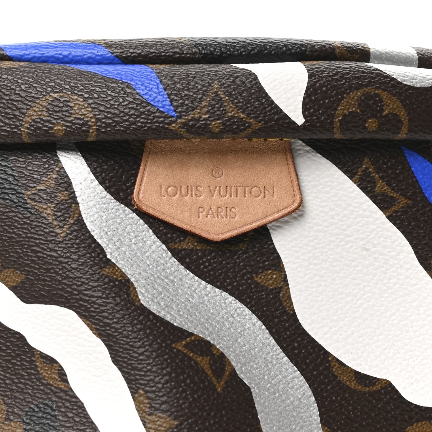Louis Vuitton LoL Monogram Bumbag Blue Silver 7 of 9