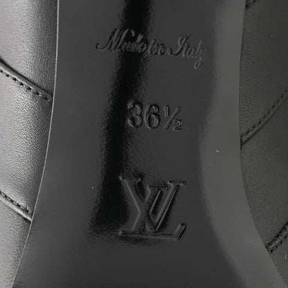Louis Vuitton Calfskin Sparkle Ankle Boot 36.5 Black 11 of 13