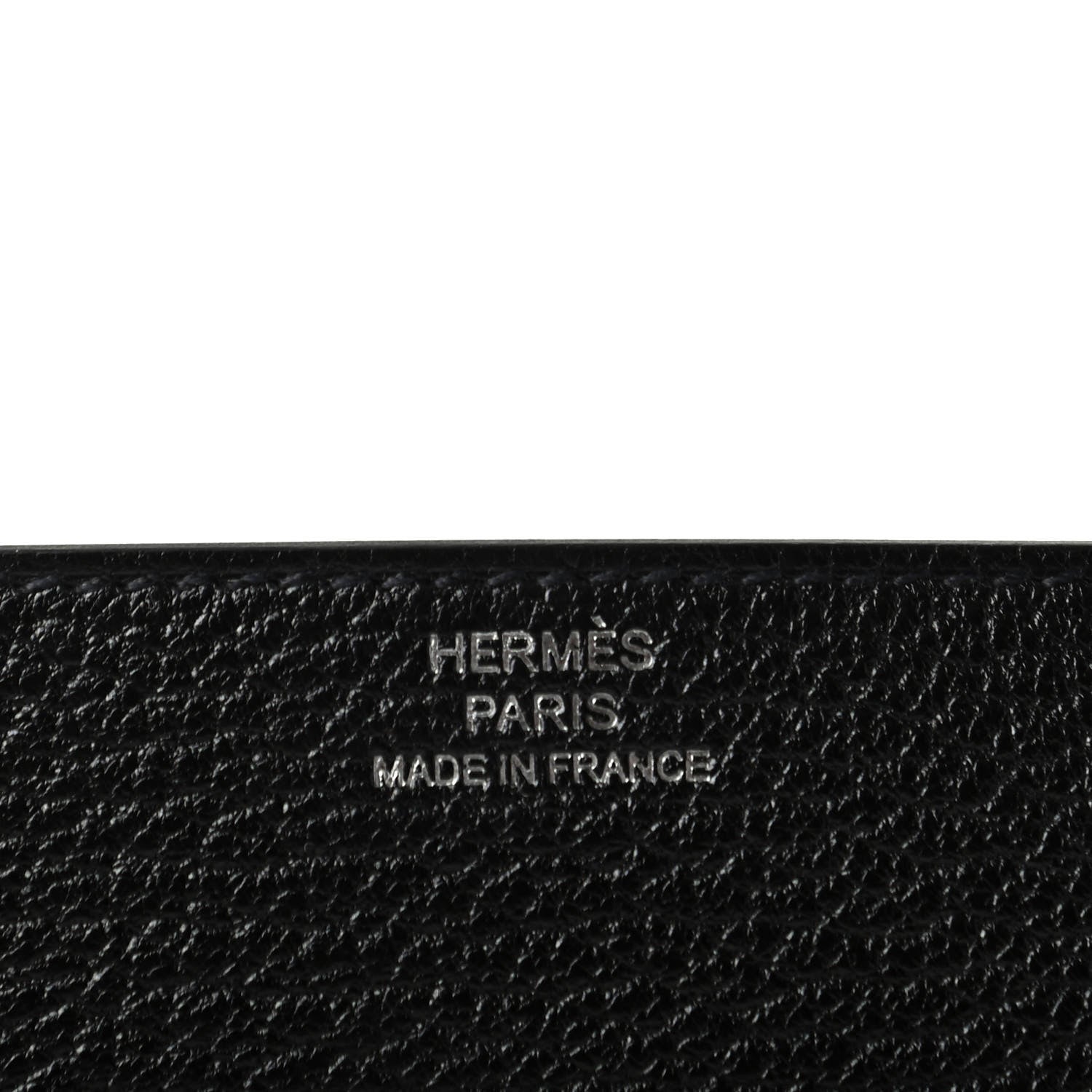 Hermes Chevre Mysore Roulis Slim Wallet Black 7 of 8