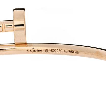 Cartier 18K Yellow Gold Small Juste Un Clou Bracelet 15 3 of 4
